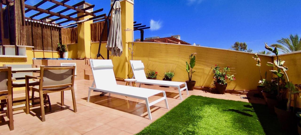 Agua Marinas - Tu Atico Con Jacuzzi Privado! Apartment Vera Ngoại thất bức ảnh